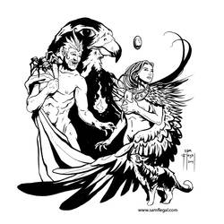 Раскраска: Скандинавская мифология (Боги и богини) #110584 - Бесплатные раскраски для печати