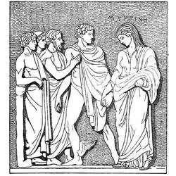 Раскраска: Римская мифология (Боги и богини) #110014 - Бесплатные раскраски для печати