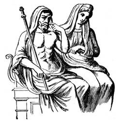 Раскраска: Римская мифология (Боги и богини) #110021 - Бесплатные раскраски для печати