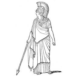 Раскраска: Римская мифология (Боги и богини) #110031 - Бесплатные раскраски для печати