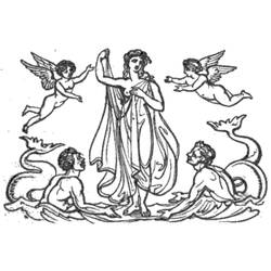 Раскраска: Римская мифология (Боги и богини) #110035 - Бесплатные раскраски для печати