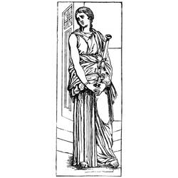 Раскраска: Римская мифология (Боги и богини) #110036 - Бесплатные раскраски для печати