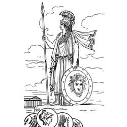 Раскраска: Римская мифология (Боги и богини) #110073 - Бесплатные раскраски для печати