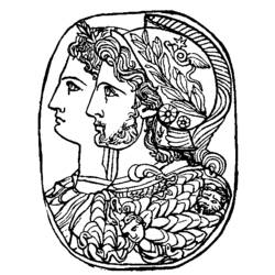Раскраска: Римская мифология (Боги и богини) #110119 - Бесплатные раскраски для печати