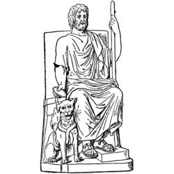 Раскраска: Римская мифология (Боги и богини) #110120 - Бесплатные раскраски для печати