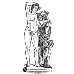 Раскраска: Римская мифология (Боги и богини) #110160 - Бесплатные раскраски для печати