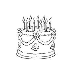 Раскраска: день рождения (Праздники и особые случаи) #57057 - Бесплатные раскраски для печати