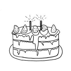 Раскраска: день рождения (Праздники и особые случаи) #57098 - Бесплатные раскраски для печати