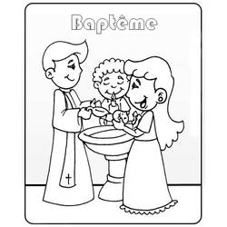 Раскраска: крещение (Праздники и особые случаи) #57459 - Бесплатные раскраски для печати