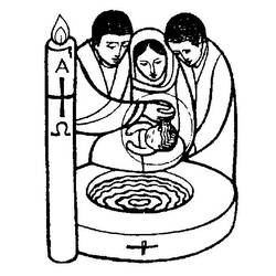 Раскраска: крещение (Праздники и особые случаи) #57530 - Бесплатные раскраски для печати
