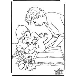 Раскраска: рождение (Праздники и особые случаи) #55630 - Бесплатные раскраски для печати
