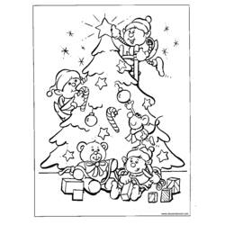 Раскраска: рождество (Праздники и особые случаи) #54747 - Бесплатные раскраски для печати