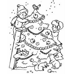 Раскраска: рождество (Праздники и особые случаи) #54841 - Бесплатные раскраски для печати