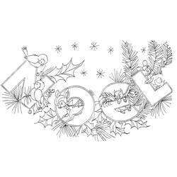 Раскраска: рождество (Праздники и особые случаи) #54916 - Бесплатные раскраски для печати