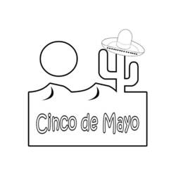 Раскраска: Синко де Майо (Праздники и особые случаи) #59968 - Бесплатные раскраски для печати
