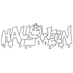 Раскраска: Хэллоуин (Праздники и особые случаи) #55397 - Бесплатные раскраски для печати