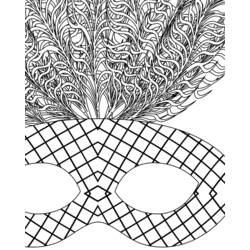 Раскраска: Марди Гра (Праздники и особые случаи) #60713 - Бесплатные раскраски для печати