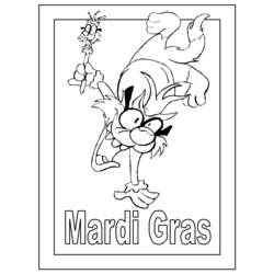 Раскраска: Марди Гра (Праздники и особые случаи) #60738 - Бесплатные раскраски для печати