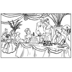 Раскраска: брак (Праздники и особые случаи) #56002 - Бесплатные раскраски для печати