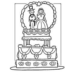Раскраска: брак (Праздники и особые случаи) #56017 - Бесплатные раскраски для печати