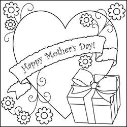 Раскраска: День матери (Праздники и особые случаи) #129759 - Бесплатные раскраски для печати