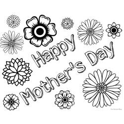 Раскраска: День матери (Праздники и особые случаи) #129764 - Бесплатные раскраски для печати
