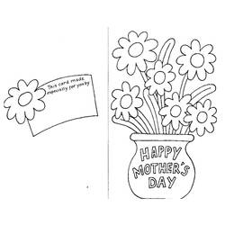 Раскраска: День матери (Праздники и особые случаи) #129803 - Бесплатные раскраски для печати