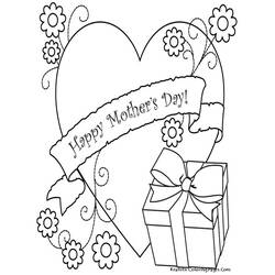 Раскраска: День матери (Праздники и особые случаи) #129846 - Бесплатные раскраски для печати