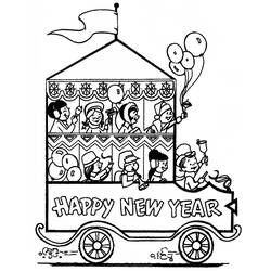 Раскраска: Новый год (Праздники и особые случаи) #60960 - Бесплатные раскраски для печати