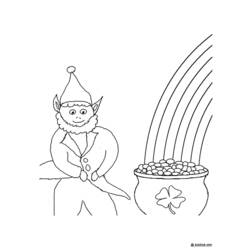 Раскраска: Святой Патрик (Праздники и особые случаи) #57939 - Бесплатные раскраски для печати