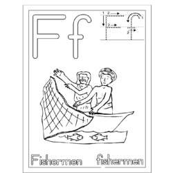 Раскраска: рыбак (Профессии и профессии) #103957 - Бесплатные раскраски для печати