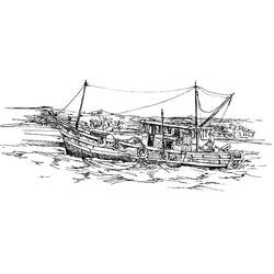 Раскраска: рыбак (Профессии и профессии) #104051 - Бесплатные раскраски для печати