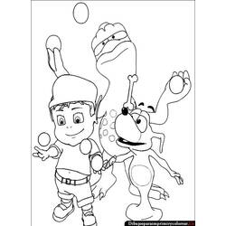 Раскраска: жонглер (Профессии и профессии) #99233 - Бесплатные раскраски для печати