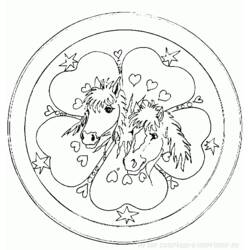 Раскраска: Мандала Животные (мандалы) #22736 - Бесплатные раскраски для печати