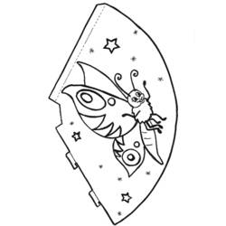 Раскраска: Бабочка Мандалы (мандалы) #117397 - Бесплатные раскраски для печати