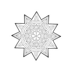 Раскраска: Звездные мандалы (мандалы) #117950 - Бесплатные раскраски для печати