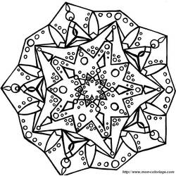 Раскраска: Звездные мандалы (мандалы) #117995 - Бесплатные раскраски для печати