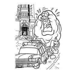 Раскраска: Ghostbusters (кино) #134009 - Бесплатные раскраски для печати