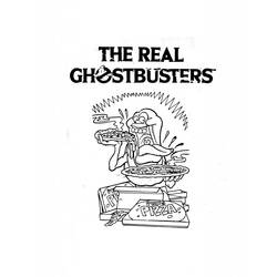Раскраска: Ghostbusters (кино) #134028 - Бесплатные раскраски для печати