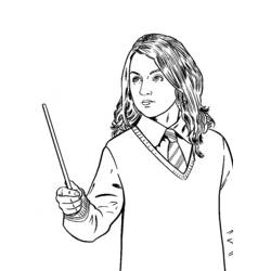 Раскраска: Гарри Поттер (кино) #69521 - Бесплатные раскраски для печати