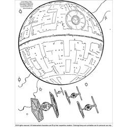 Раскраска: Звездные войны (кино) #70715 - Бесплатные раскраски для печати