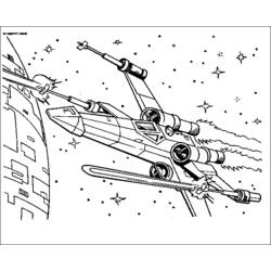 Раскраска: Звездные войны (кино) #70835 - Бесплатные раскраски для печати