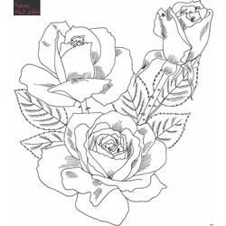Раскраска: Букет цветов (природа) #160739 - Бесплатные раскраски для печати