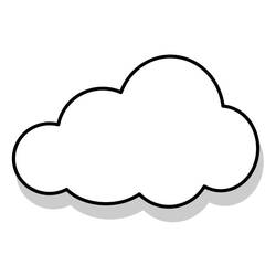 Раскраска: облако (природа) #157300 - Бесплатные раскраски для печати