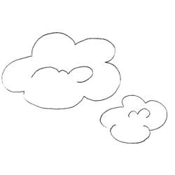 Раскраска: облако (природа) #157321 - Бесплатные раскраски для печати