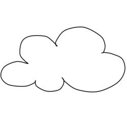 Раскраска: облако (природа) #157327 - Бесплатные раскраски для печати