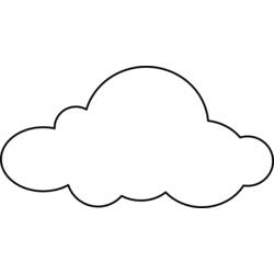 Раскраска: облако (природа) #157330 - Бесплатные раскраски для печати