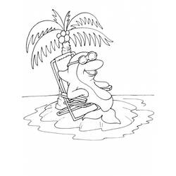 Раскраска: кокосовый (природа) #162134 - Бесплатные раскраски для печати