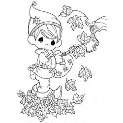 Раскраска: Осенний сезон (природа) #164041 - Бесплатные раскраски для печати