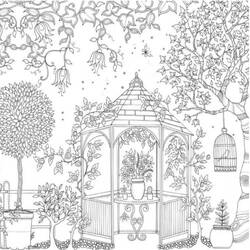 Раскраска: сад (природа) #166445 - Бесплатные раскраски для печати